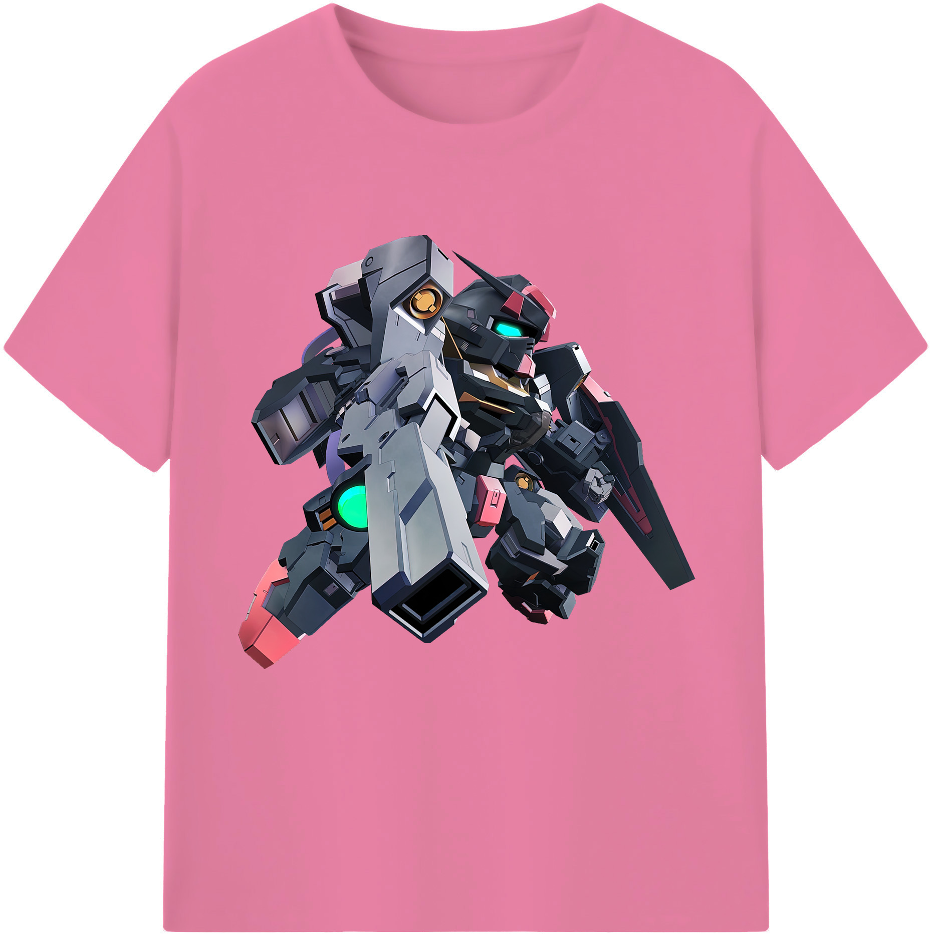（画像用） 機動戦士ガンダム Mobile Suit Gundam 綿100％半袖Tシャツ（フロントプリント）